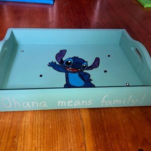 Custom handmade *Disney* Stitch Tray!